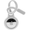 Mobile Origin Airtag Loop Case Holder A1, white - (MO-ALCH-WHT-A1)
