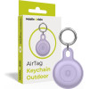 Mobile Origin AirTag Outdoor KeyChain, purple - (FRL-ATOD-PUR)