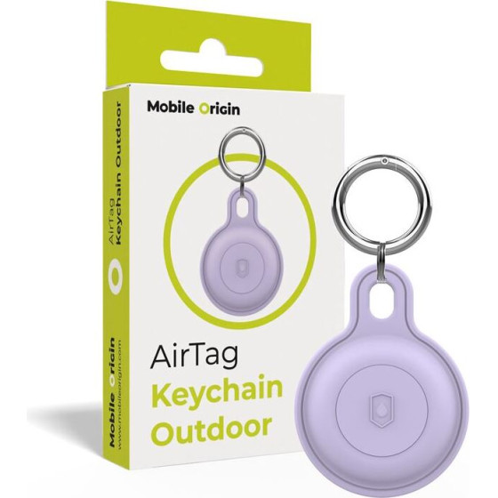 Mobile Origin AirTag Outdoor KeyChain, purple - (FRL-ATOD-PUR)