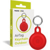 Mobile Origin AirTag Outdoor KeyChain, red - (FRL-ATOD-RED)