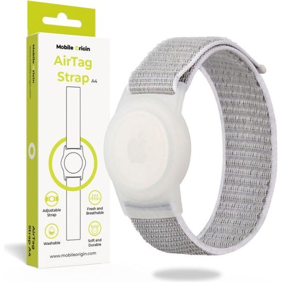 Mobile Origin AirTag Strap, grey - (FRL-ATSTR-GRY)