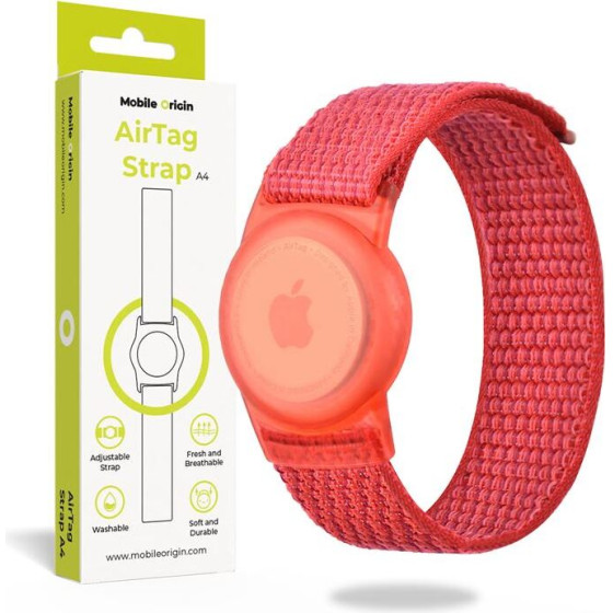 Mobile Origin AirTag Strap, red - (FRL-ATSTR-RED)