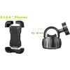 Mobile Origin Bike phone holder B3, black - (MO-BPH-B3)