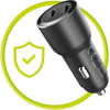 Mobile Origin Car Charger 60W 2 USB-C, CA11 - (MO-CCH60W-CA11)