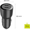 Mobile Origin Car Charger 60W 2 USB-C, CA11 - (MO-CCH60W-CA11)