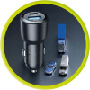 Mobile Origin Car Charger 60W USB-C and USB-A, CA2 - (FRL-CCH60W-01)