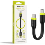 Mobile Origin Compact Cable USB-C to USB-C, black - (COMC-USBC-BLK)