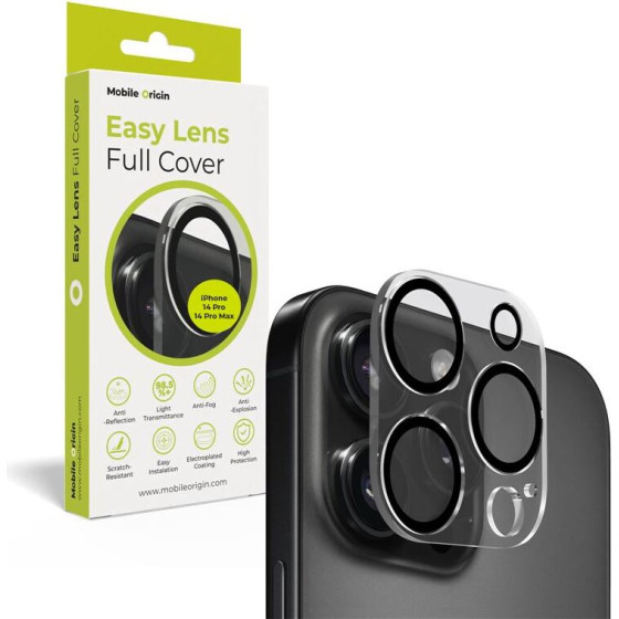 Mobile Origin Easy Lens full cover, clear - iPhone 14 Pro / 14 Pro Max - (FRL-LGFC-i14Pro-CLR)