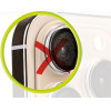 Mobile Origin Easy Lens Guards, silver - iPhone Air - (FRL-LSG-i17Air-SLV)