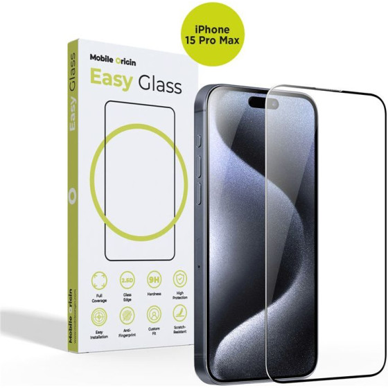 Mobile Origin EasyGlass - iPhone 15 Pro Max - (FRL-EG-i15ProMax)