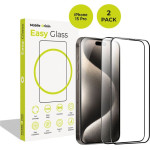Mobile Origin EasyGlass iPhone 15 Pro, 2 pack - (FRL-EG-i15Pro-2pk)