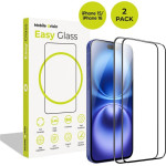 Mobile Origin EasyGlass iPhone 15/iPhone 16, 2 pack - (FRL-EG-i16-2pk)