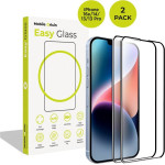 Mobile Origin EasyGlass iPhone 16e/14/13/13 Pro, 2 pack - (FRL-EG-i14-2pk)