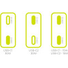 Mobile Origin GaN 30W Slim Charger TUV, MO18 - Dual USB-C - (MO-GAN30W-MO18)