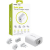 Mobile Origin GaN 30W Travel Charger MO14, EU,USA,UK,AUS - (FRL-TRVL30W-MO14)