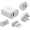 Mobile Origin GaN 30W Travel Charger MO14, EU,USA,UK,AUS - (FRL-TRVL30W-MO14)