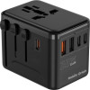 Mobile Origin GaN 35W Travel Adapter PW4 EU/UK/US/AUS, 3x USB-C + 2x USB-A - (MO-TRA35-PW4)