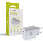 Mobile Origin GaN 65W Charger TUV, MO19 - Dual USB-C - (MO-GAN65W-MO19)