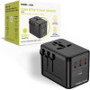Mobile Origin GaN 67W Travel Adapter PW5 EU/UK/US/AUS, 3x USB-C + USB-A - (MO-TRA67-PW5)