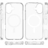Mobile Origin Hybrid MagSafe Case, clear - iPhone 16 - (MO-HYCL-IP16)