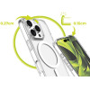 Mobile Origin Hybrid MagSafe Case, clear - iPhone 16 Pro - (MO-HYCL-IP16P)