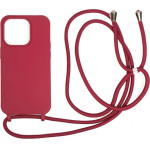 Mobile Origin Lanyard Case, cherry - iPhone 14 Pro - (LYC-S-CHR-14PRO)