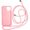 Mobile Origin Lanyard Case, pink - iPhone 14 - (LYC-S-PNK-14)