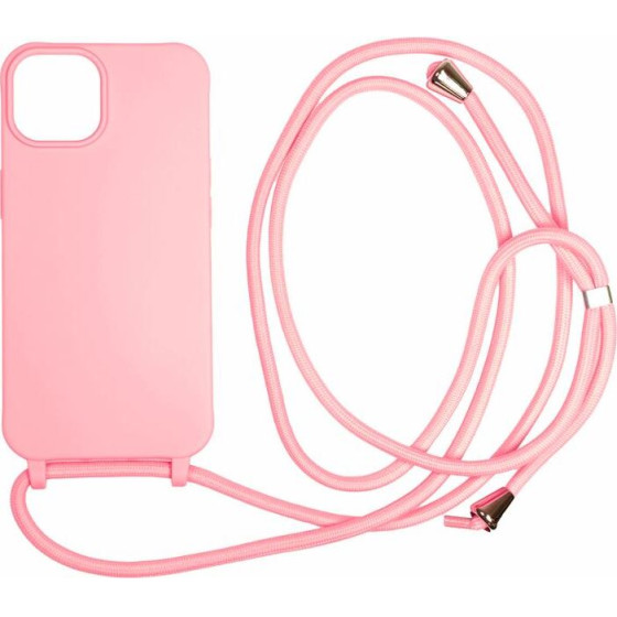 Mobile Origin Lanyard Case, pink - iPhone 14 - (LYC-S-PNK-14)