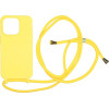 Mobile Origin Lanyard Case, yellow - iPhone 15 Pro - (LYC-S-YLW-15PRO)