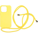 Mobile Origin Lanyard Case, yellow - iPhone 15 Pro - (LYC-S-YLW-15PRO)