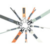Mobile Origin Lanyard tape 25mm, Orange, 84 - 165cm - (LYT-UNI-ORG)