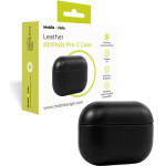 Mobile Origin Leather Case, black - AirPods Pro 2 - (LC-APP-BLK-01)