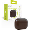 Mobile Origin Leather Case, brown - AirPods Pro 2 - (LC-APP-BRW01)
