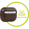 Mobile Origin Leather Case, brown - AirPods Pro 2 - (LC-APP-BRW01)
