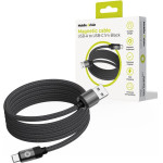 Mobile Origin Magnetic Patented Original Cable USB-A to USB-C 1m, black - (MC2-USBA-1M-BLK)
