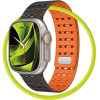 Mobile Origin Magnetic Strap, black/orange - Apple Watch 49mm/46mm/45mm/44mm - (AWMS-01-BLK-ORG)