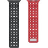 Mobile Origin Magnetic Strap, black/red - Apple Watch 49mm/46mm/45mm/44mm - (AWMS-01-BLK-RED)