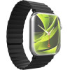 Mobile Origin Magnetic Watch Strap II, black/black - Apple Watch 49mm/46mm/45mm/44mm - (AWMS-02-BLK-BLK)