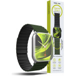 Mobile Origin Magnetic Watch Strap II, green/black - Apple Watch 49mm/46mm/45mm/44mm - (AWMS-02-GRN-BLK)
