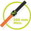 Mobile Origin Magnetic Watch Strap II, orange/black - Apple Watch 49mm/46mm/45mm/44mm - (AWMS-02-ORG-BLK)