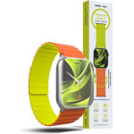 Mobile Origin Magnetic Watch Strap II, orange/green - Apple Watch 49mm/46mm/45mm/44mm - (AWMS-02-ORG-GRN)