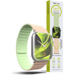 Mobile Origin Magnetic Watch Strap II, pink/light green - Apple Watch 49mm/46mm/45mm/44mm - (AWMS-02-PNK-LGRN)