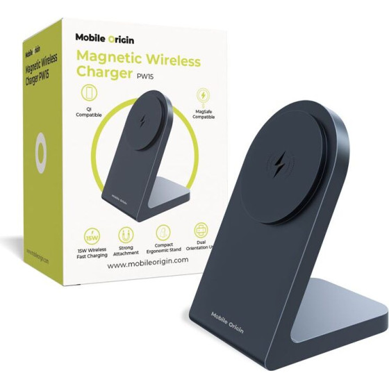 Mobile Origin Magnetic Wireless Charger PW15 MagSafe Compatible - (MO-MWCH-PW15)