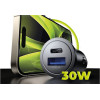 Mobile Origin Metal Car Charger 30W, CA12 - USB-C, USB-A - (MO-MCCH30W-CA12)