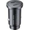 Mobile Origin Metal Car Charger 30W, CA13 - 2x USB-C - (MO-MCCH30W-CA13)