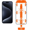 Mobile Origin Orange Screen Guard iPhone 15 Pro with easy applicator, 2 pack - (SGA-F-i15Pro-2pk)