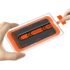 Mobile Origin Orange Screen Guard iPhone 15 Pro/15 with easy applicator, 2 pack - (SGA-i15Pro-2pk)