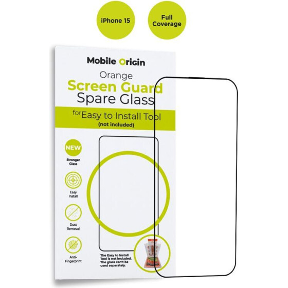 Mobile Origin Orange Screen Guard Spare Glass iPhone 15 - (SGA-SP-i15)