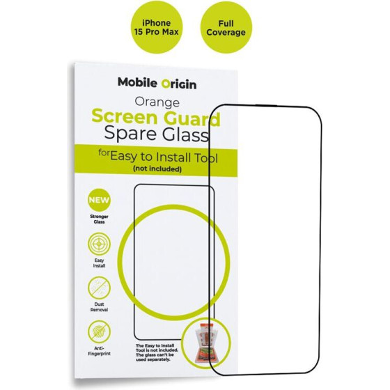 Mobile Origin Orange Screen Guard Spare Glass iPhone 15 Pro Max - (SGA-SP-i15ProMax)