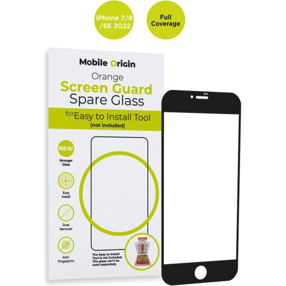 Mobile Origin Orange Screen Guard Spare Glass iPhone 8/7/SE 2022/SE 2020 - (SGA-SP-SE22)